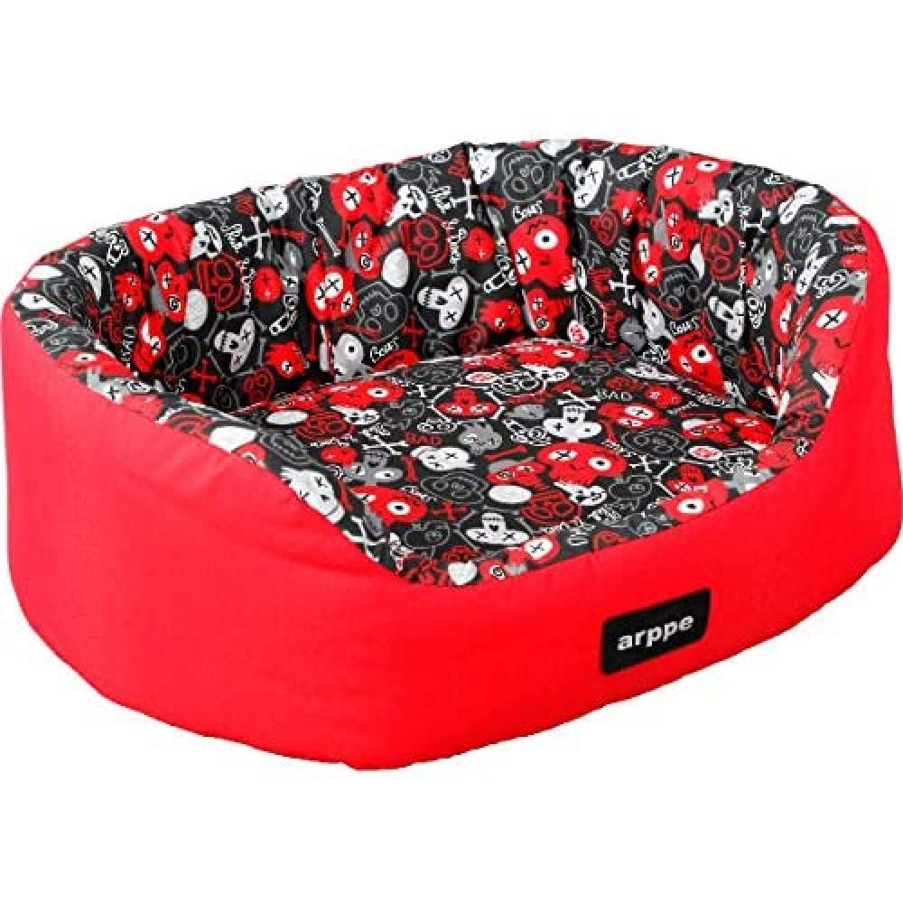 Arppe Culla Ovale Skull 283004545544 cuccia 45x45 cm