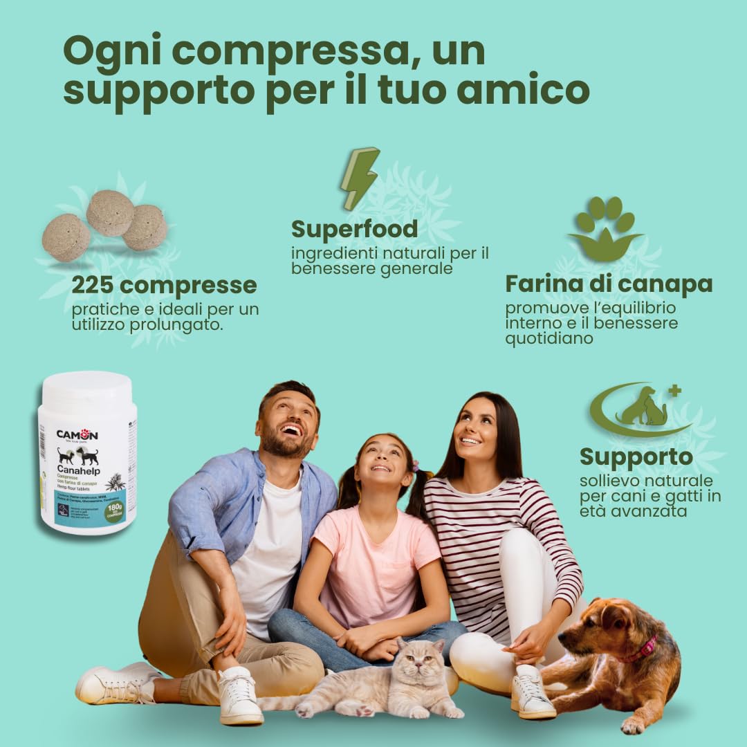 Camon Canahelp Integratore 225 Compresse Articolazioni