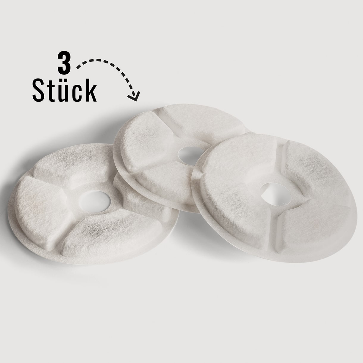 Ne&No Filtri Fontana 6420 Set 3 Pezzi Carbone Attivo