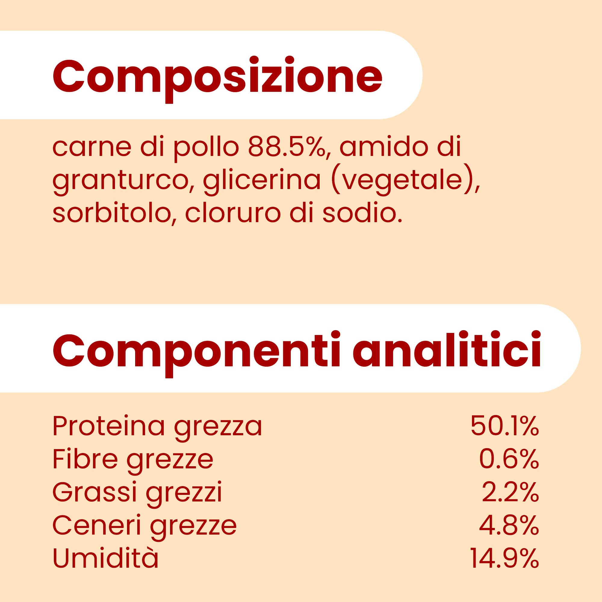 Camon Treats Strisce Pollo Snack Cane 80 g Senza Glutine