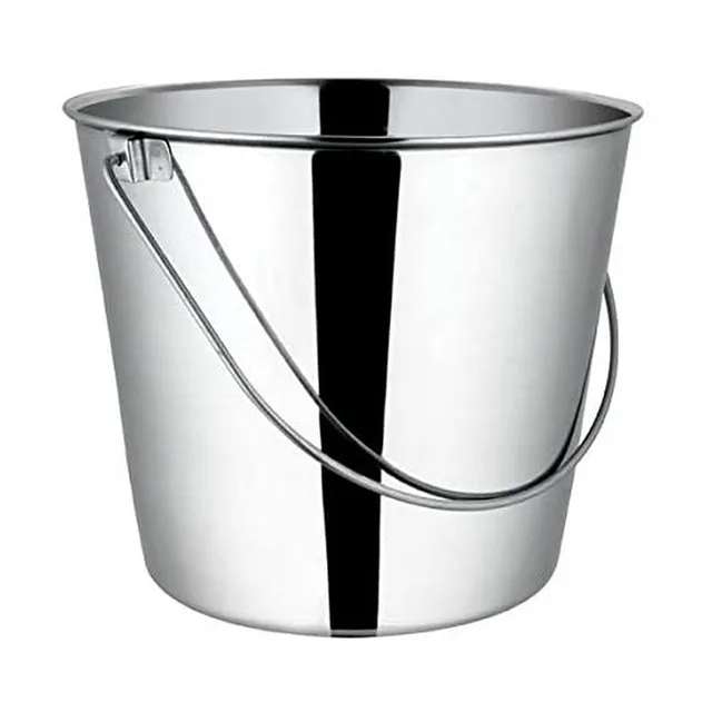 Arppe Cube 1503010090 secchio acciaio inox 8 L