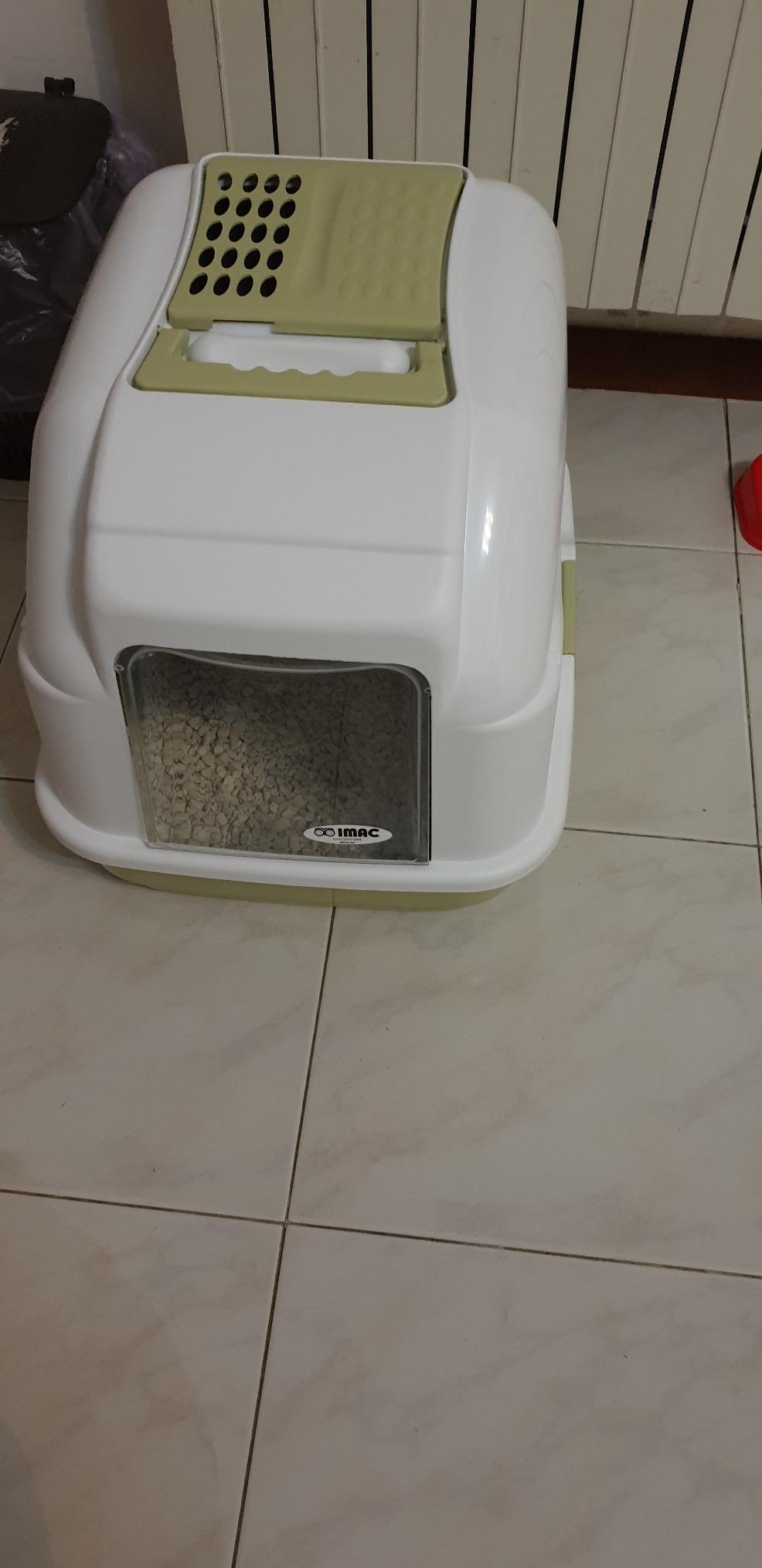 Camon Easy Cat lettiera chiusa per gatti grandi filtro