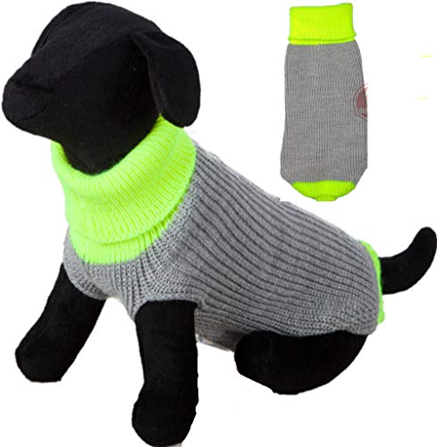 Arppe 2674013013 maglione cane Klein grigio giallo S