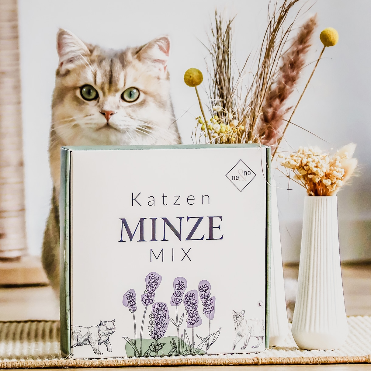 Ne&No Mix Erbe per Gatti Set 3 pezzi valeriana