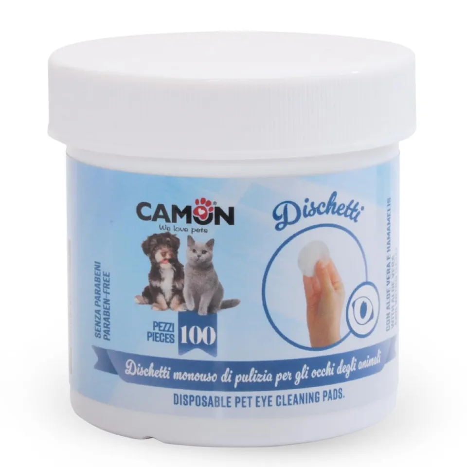 Camon Protection Dischetti Pulizia Occhi 100pz aloe vera