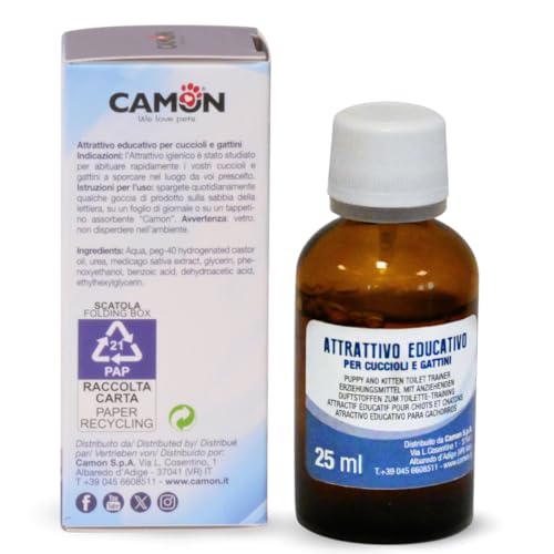 Camon Attrattivo Igienico Cuccioli Gocce 25ml lettiera