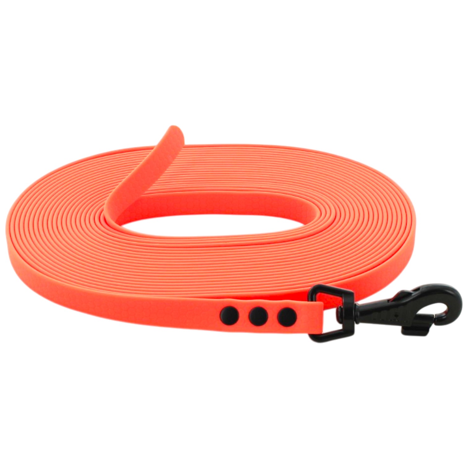 Canihunt Hexa Lunghina Cane 16 mm Impermeabile con Moschettone