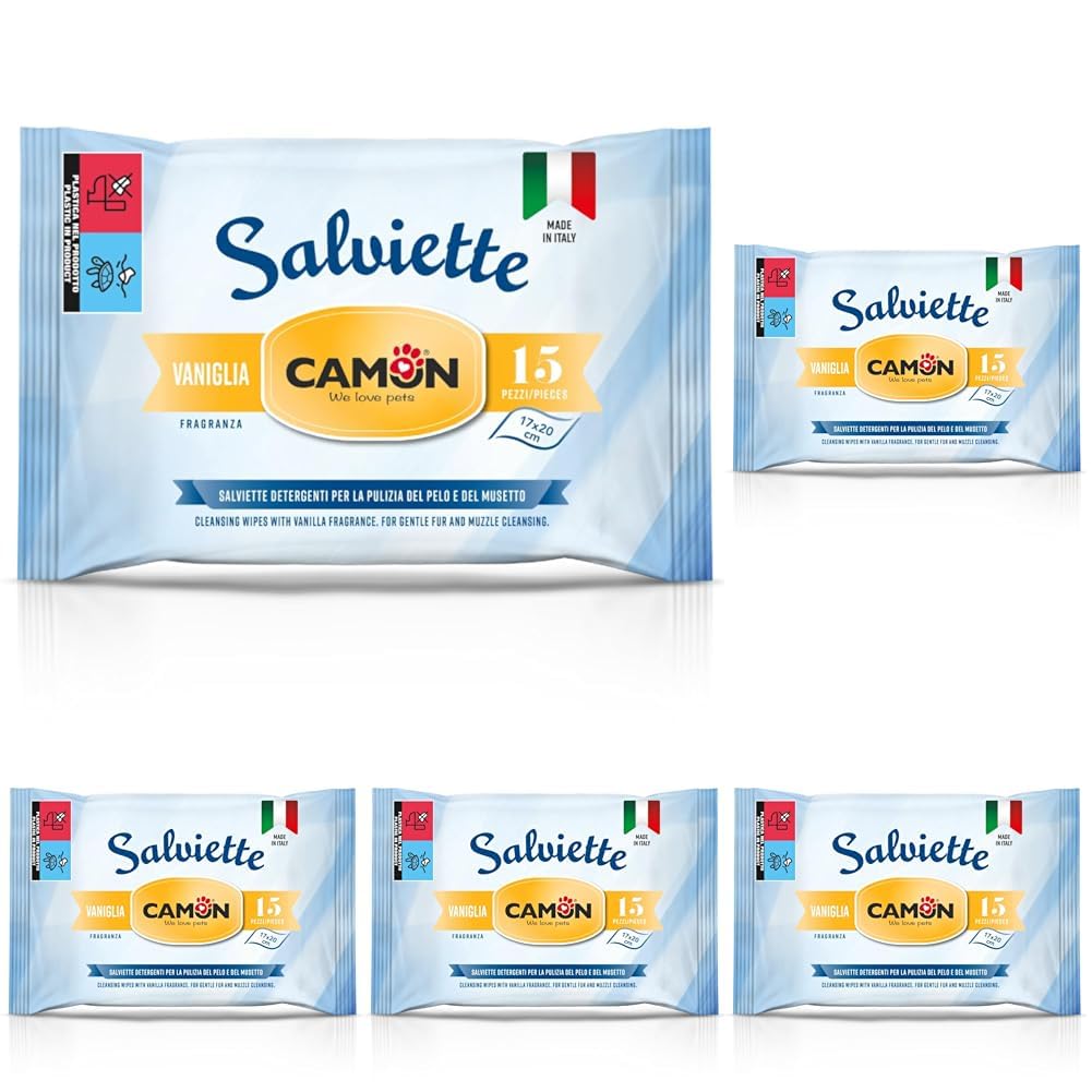 Camon Protection Pocket Vaniglia salviettine 18 pezzi occhi orecchie
