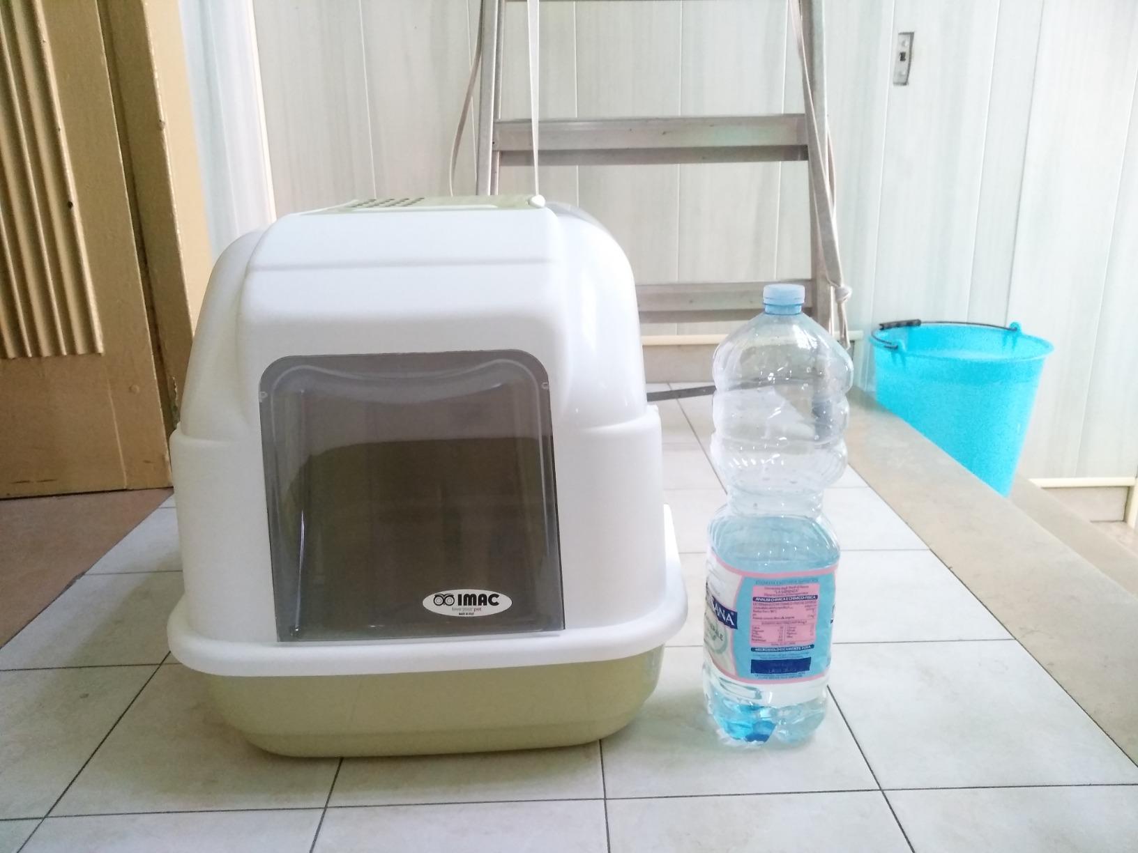 Camon Easy Cat lettiera chiusa per gatti grandi filtro