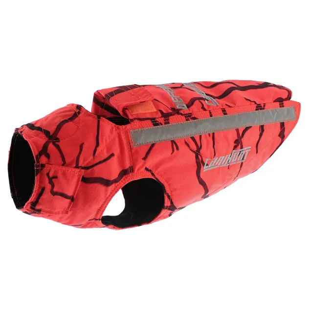 Canihunt Defender 2.0 giubbotto cane mimetico arancione