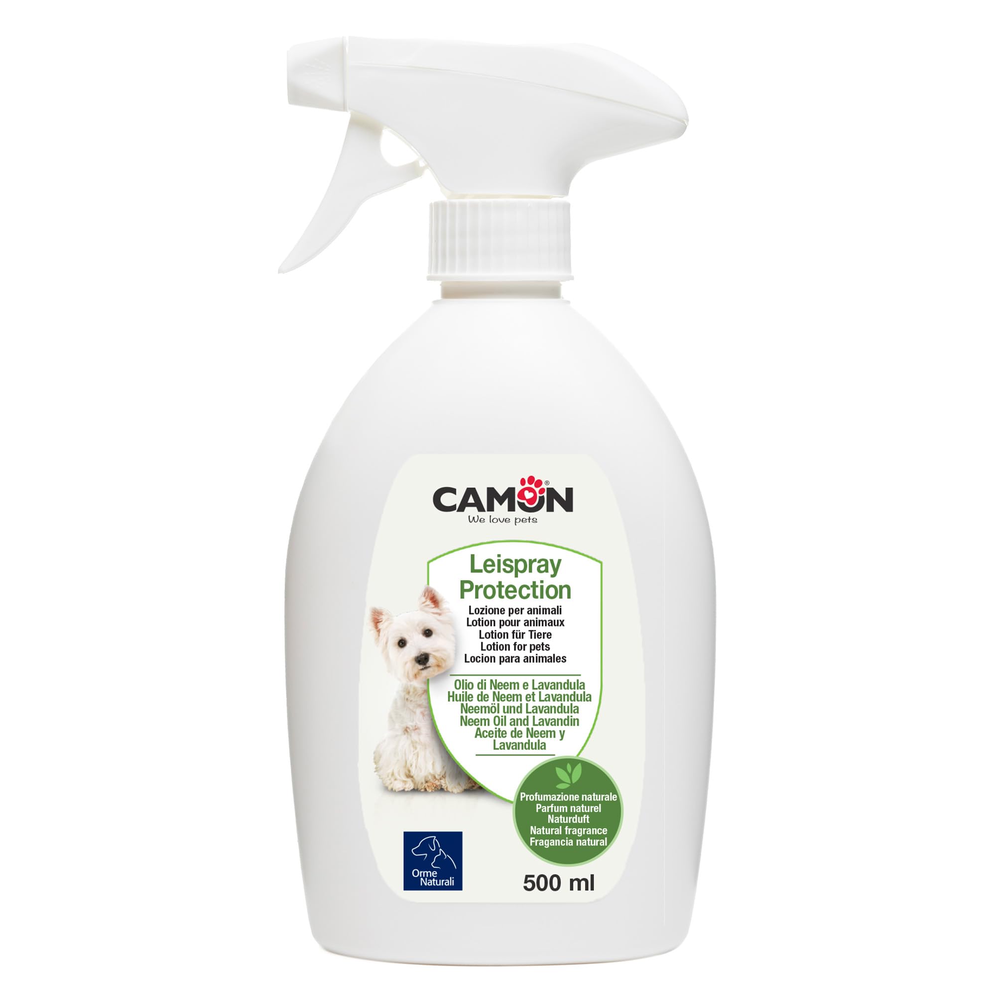 Camon salviette detergenti cani e gatti neem 40 pezzi