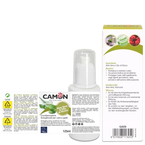 Camon Condizionatore Scioglinodi 125ml Cani Gatti Lucidante