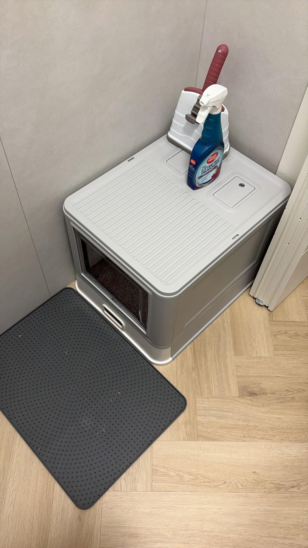 Marchul lettiera chiusa acciaio inox ingresso frontale con paletta