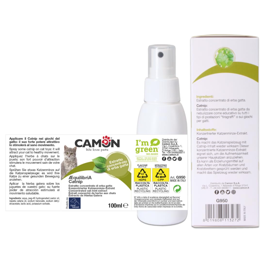 Camon Protection Catnip spray tiragraffi 100ml educativo