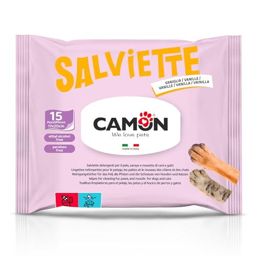 Camon Protection Pocket Vaniglia salviettine 18 pezzi occhi orecchie