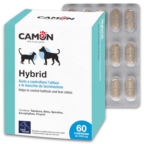 Camon Hybrid compresse per cani e gatti 60 pz alitosi