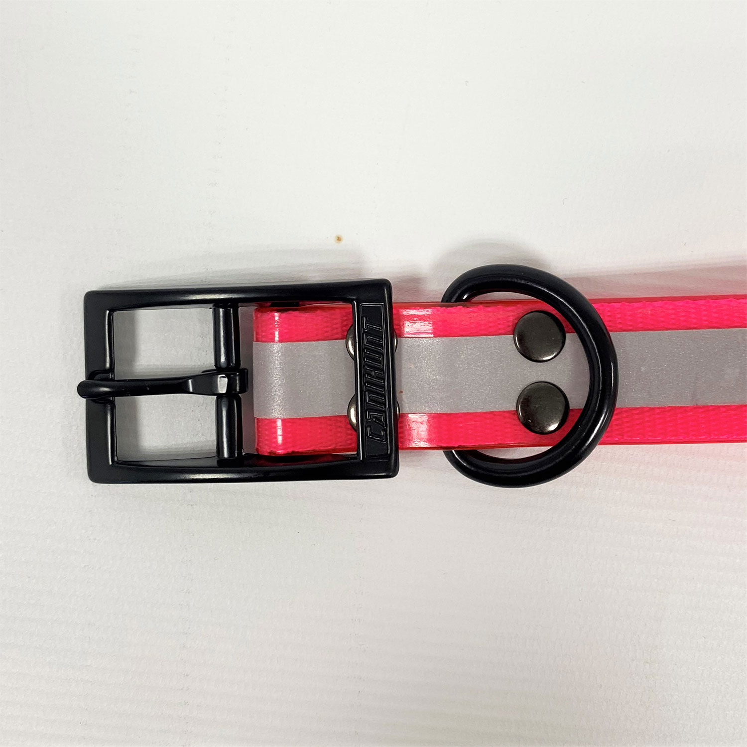 Canihunt X-Treme collare cane catarifrangente rosa usato