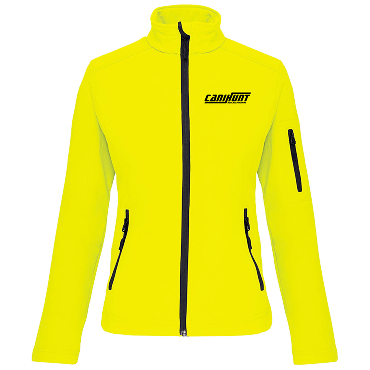 Canihunt Softshell giacca donna impermeabile alta visibilità