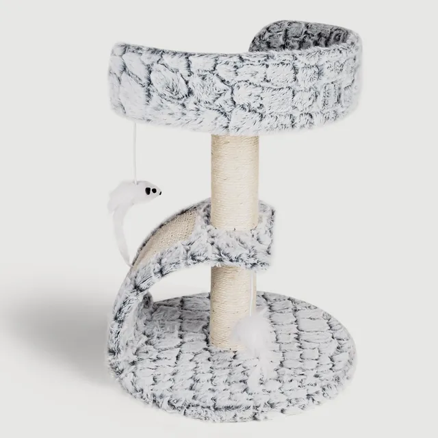 Ne&No tiragraffi gatti peluche 40x30 cm con topolini