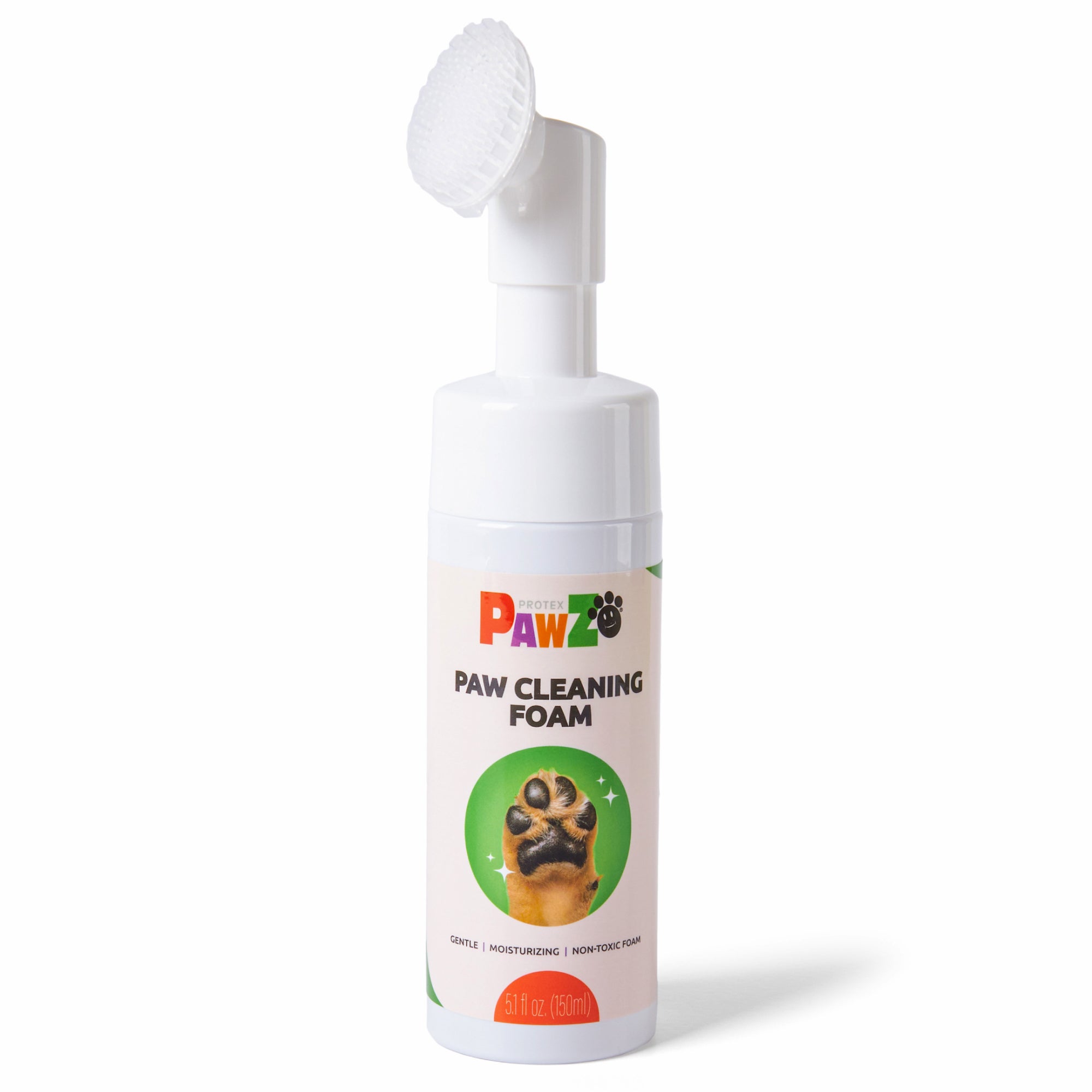 Pawz SaniPaw Schiuma detergente zampe cane con spazzola