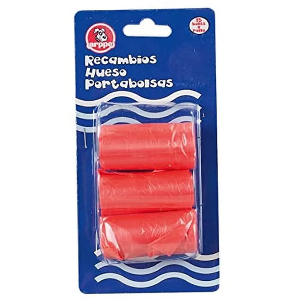 Arppe 1726010001 sacchetti igienici cane 45 pezzi corallo