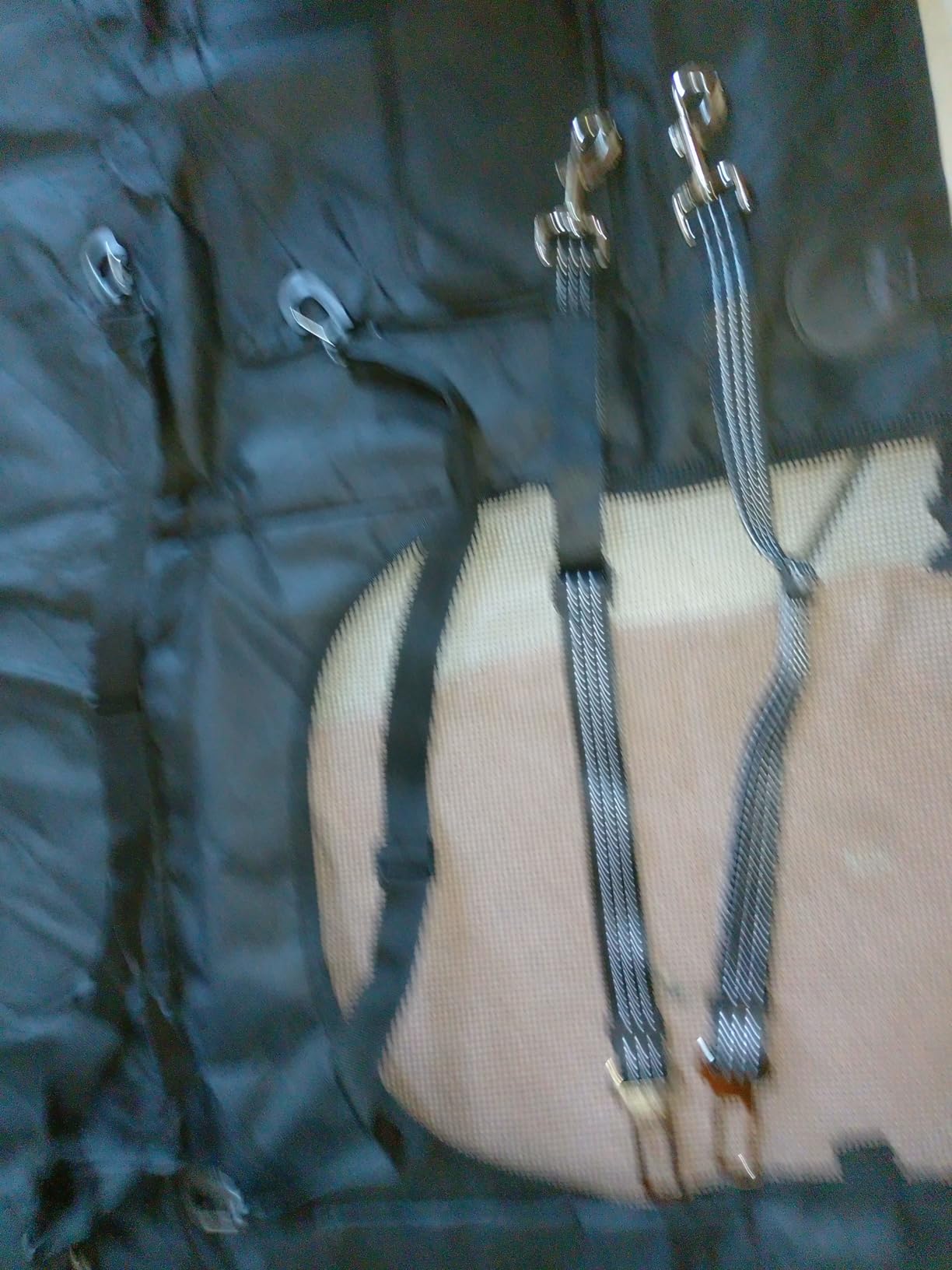 Looxmeer Trasportino Cani Auto Sedile Posteriore Nero 26kg