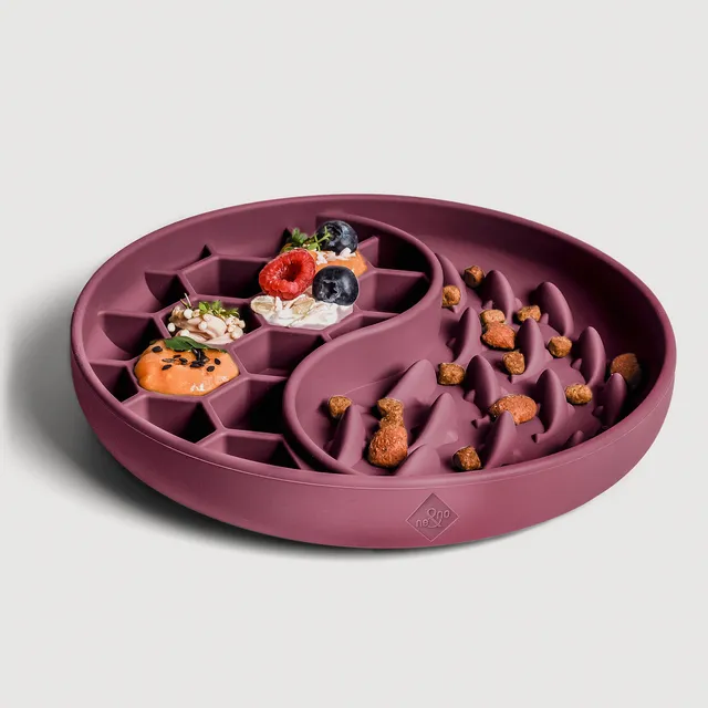 Ne&No anti-ingozzamento ciotola cane gatto silicone 19 cm