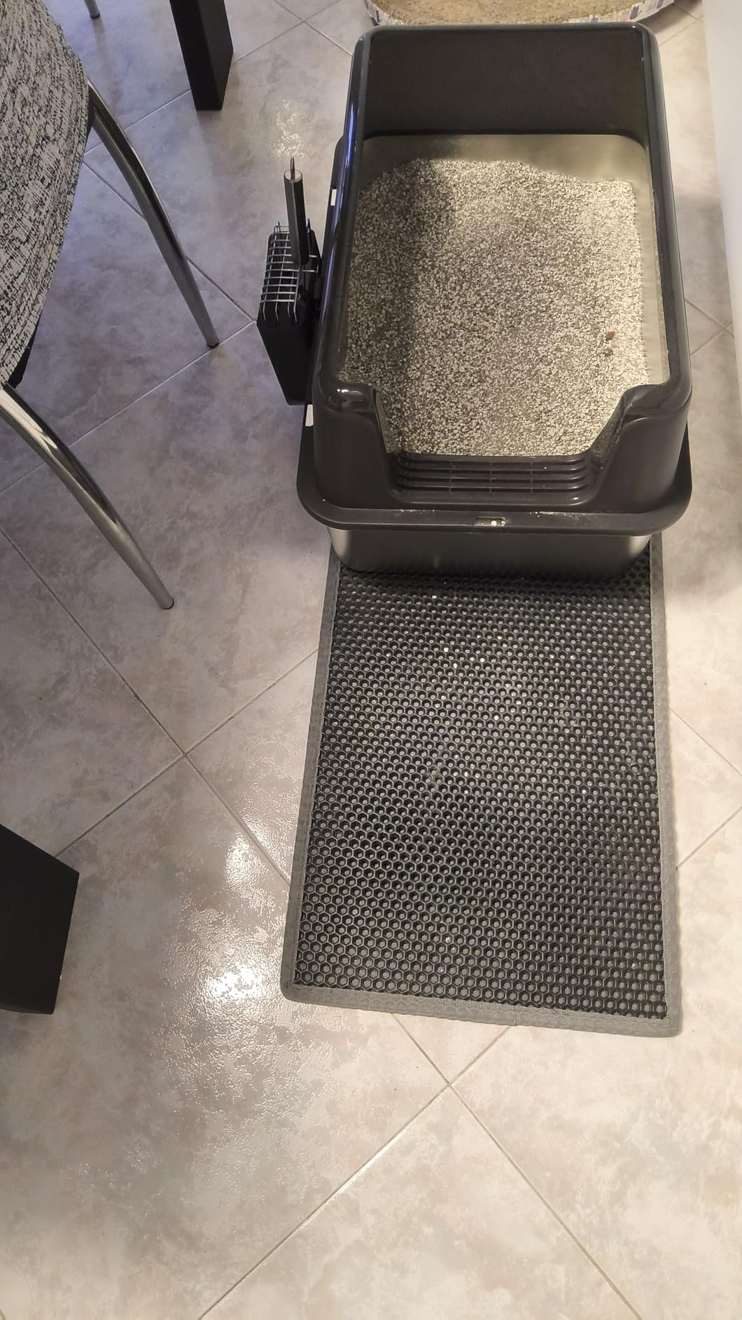 Marchul lettiera chiusa acciaio inox ingresso frontale con paletta