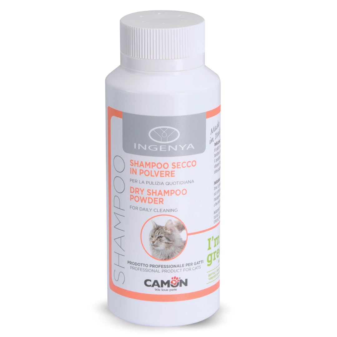 Camon Polvere Pulente Shampoo Secco Gatti 150 g Sgrassante