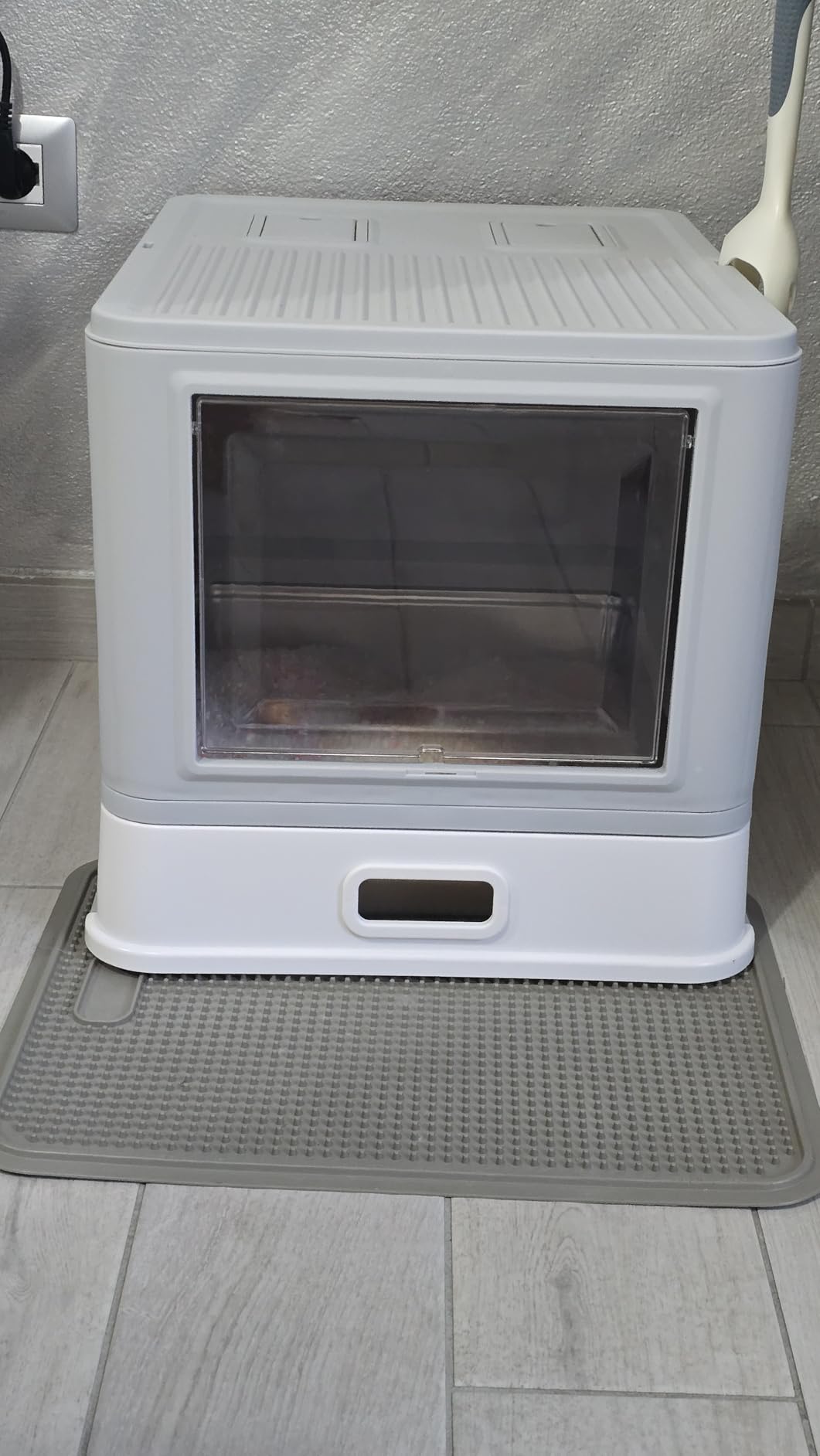 Marchul lettiera chiusa acciaio inox ingresso frontale con paletta