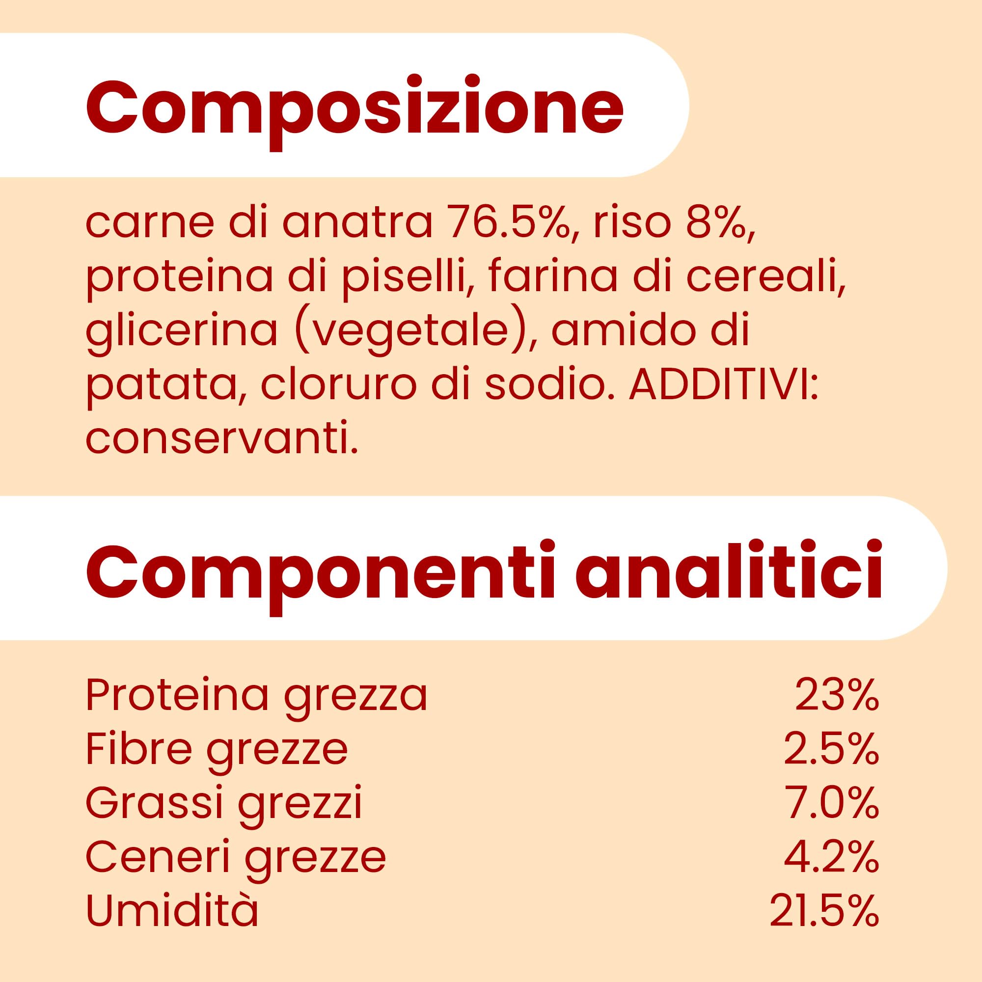 Camon Treats Snacks monetine anatra riso 80 g cane