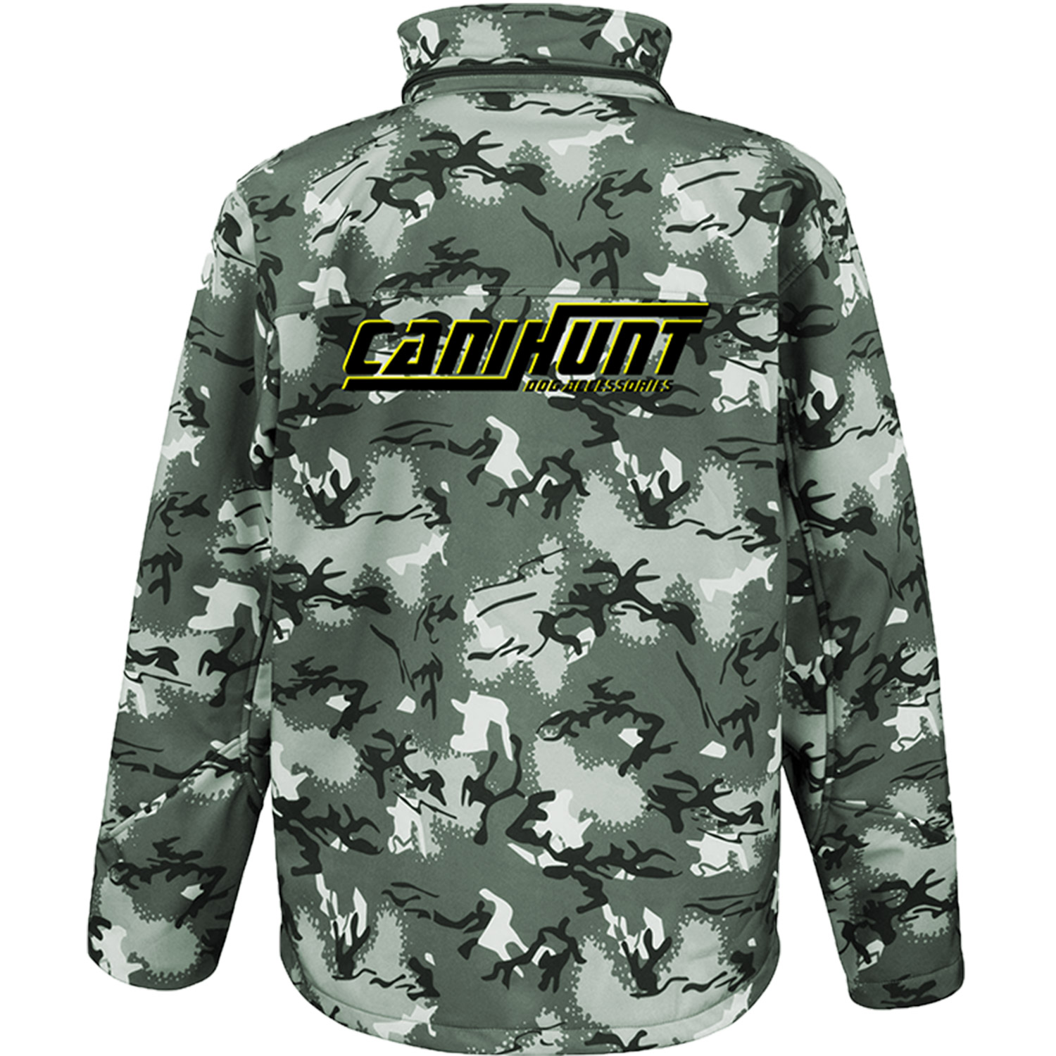 Canihunt Softshell giacca uomo impermeabile arancione