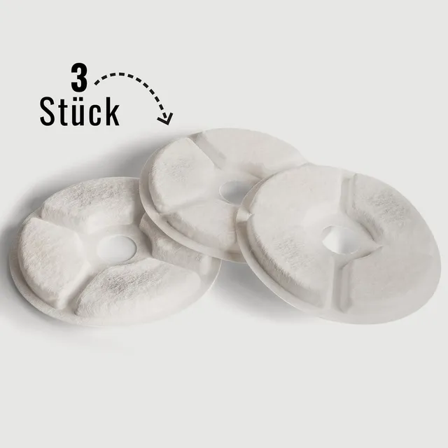 Ne&No Filtri Fontana 6420 Set 3 Pezzi Carbone Attivo