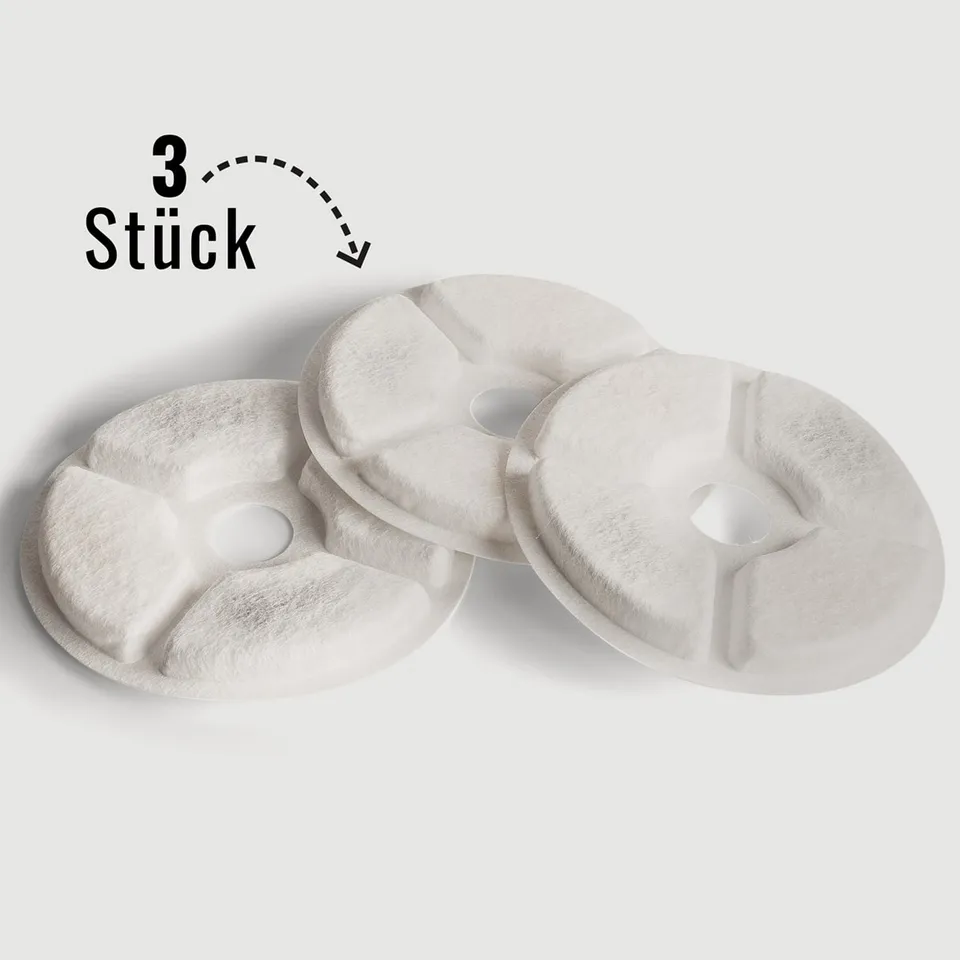 Ne&No Filtri Fontana 6420 Set 3 Pezzi Carbone Attivo