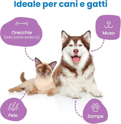 Camon Salviette Deodoranti Maxi Cani e Gatti 300 Pezzi Talco