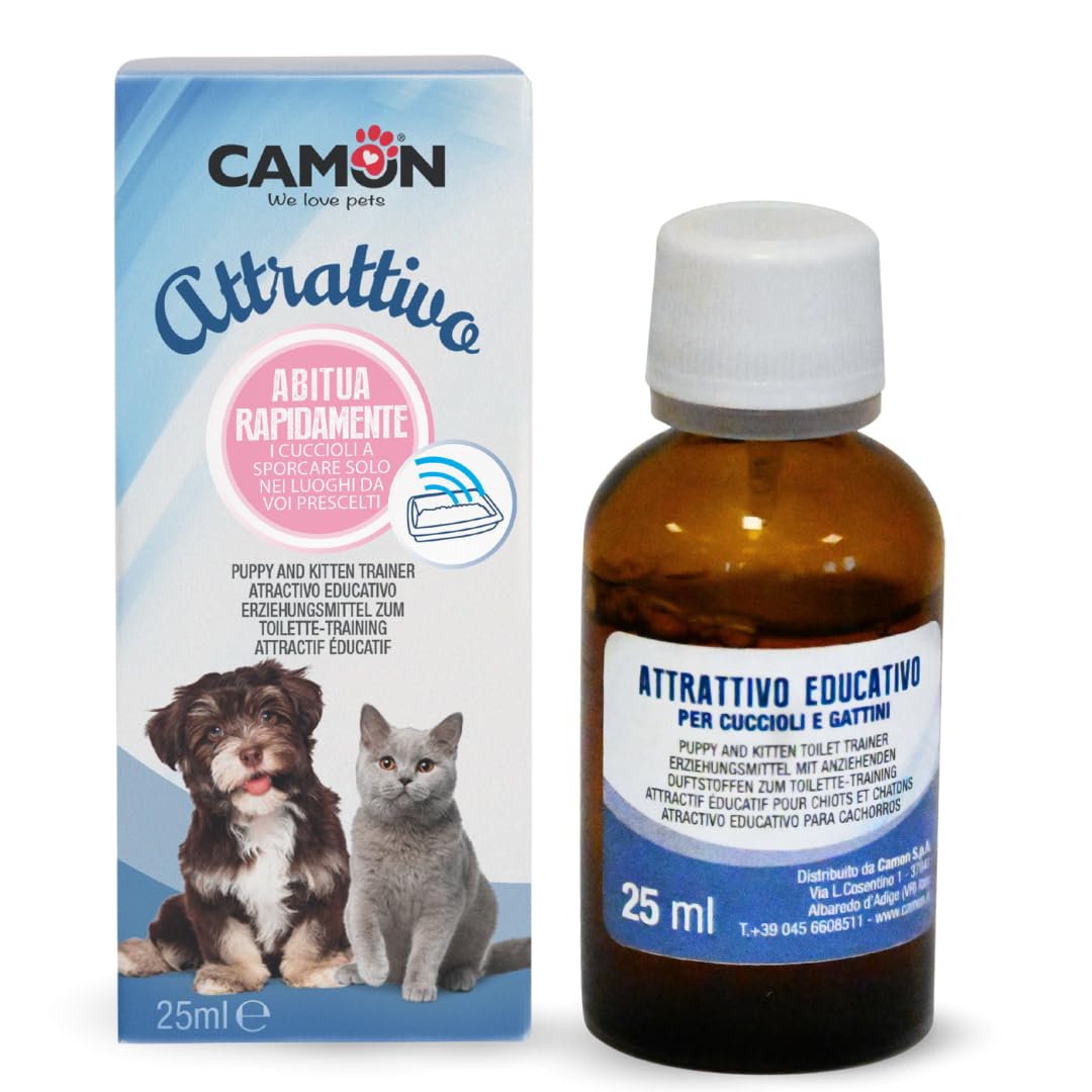 Camon Attrattivo Igienico Cuccioli Gocce 25ml lettiera