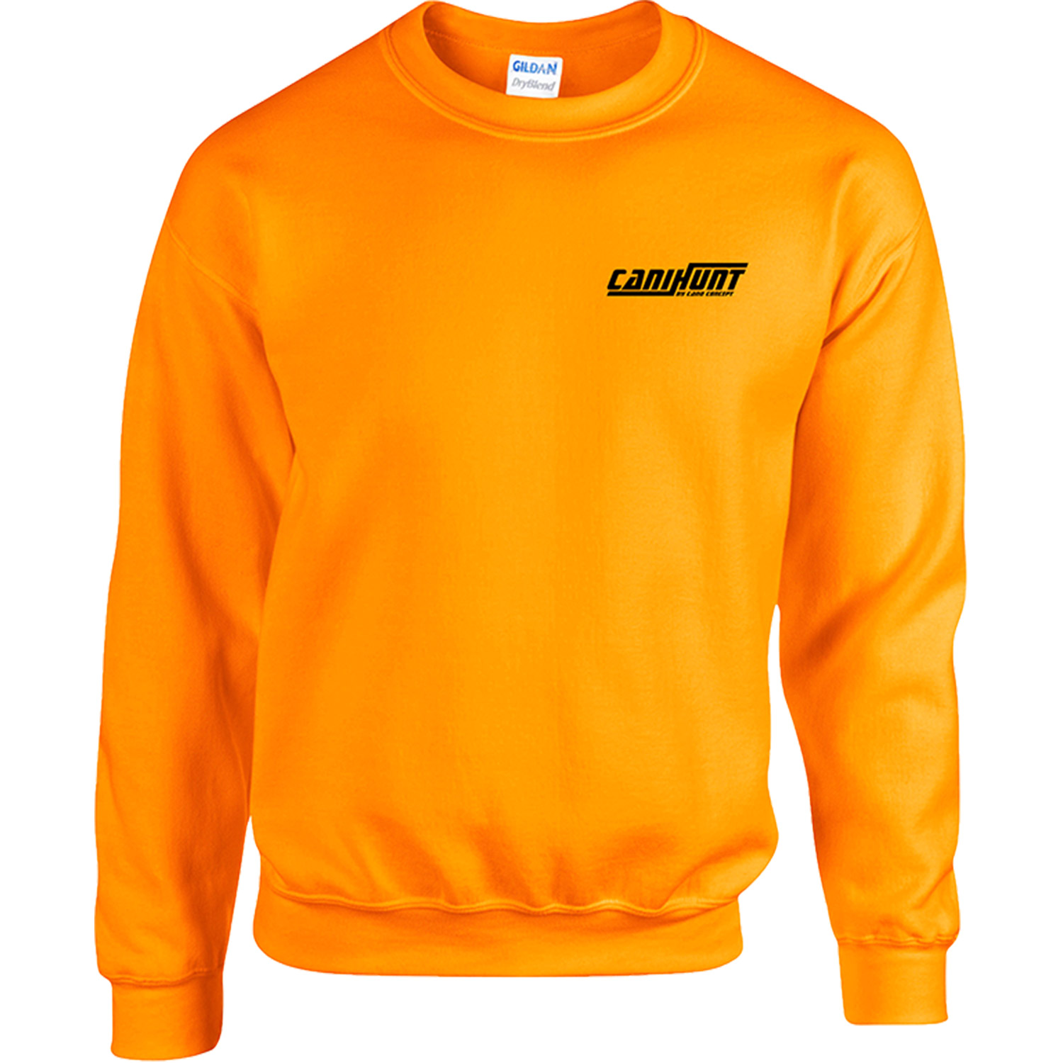 Canihunt felpa unisex alta visibilità arancione fluo