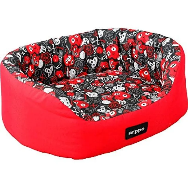 Arppe Culla Ovale Skull 283004545544 cuccia 45x45 cm