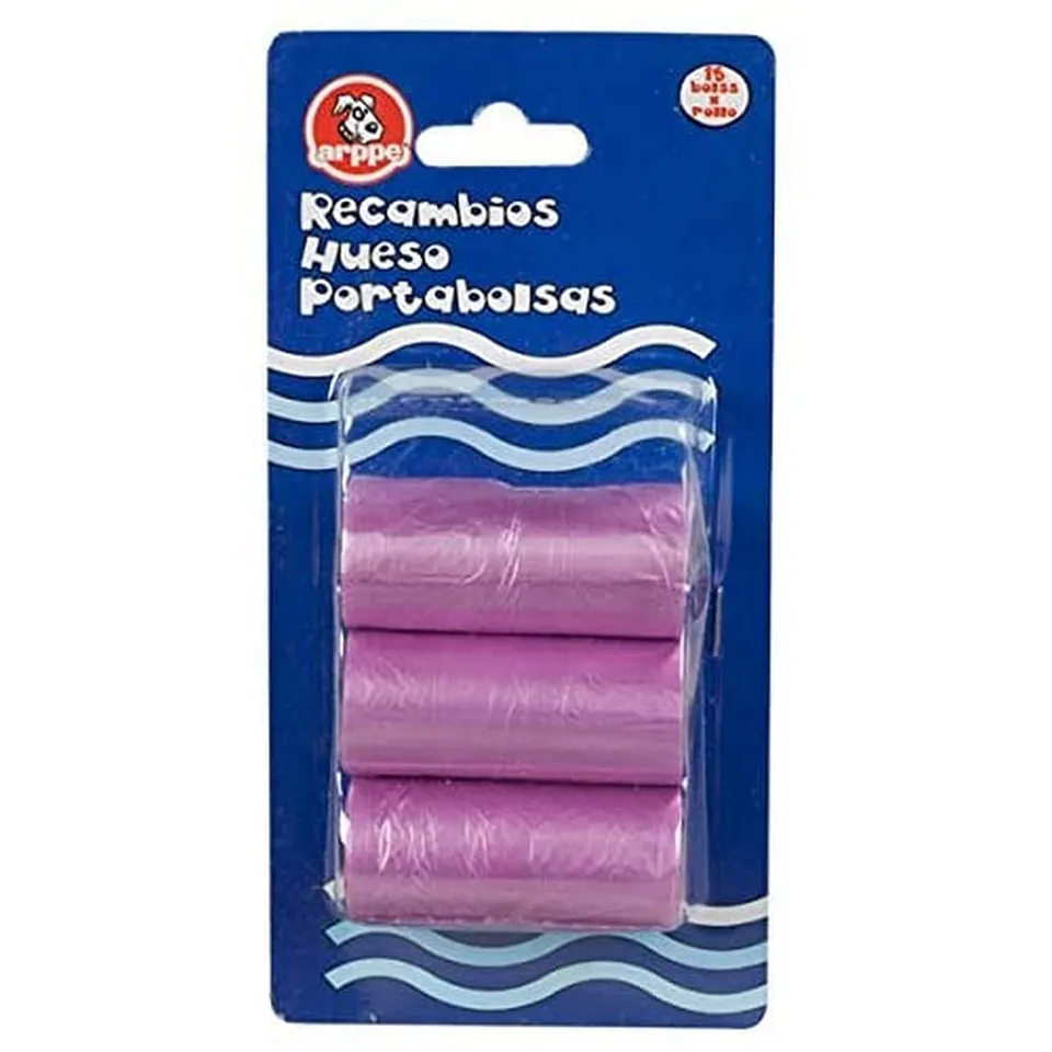 Arppe Hueso Portabolsas sacchetti igienici blu 45 pezzi