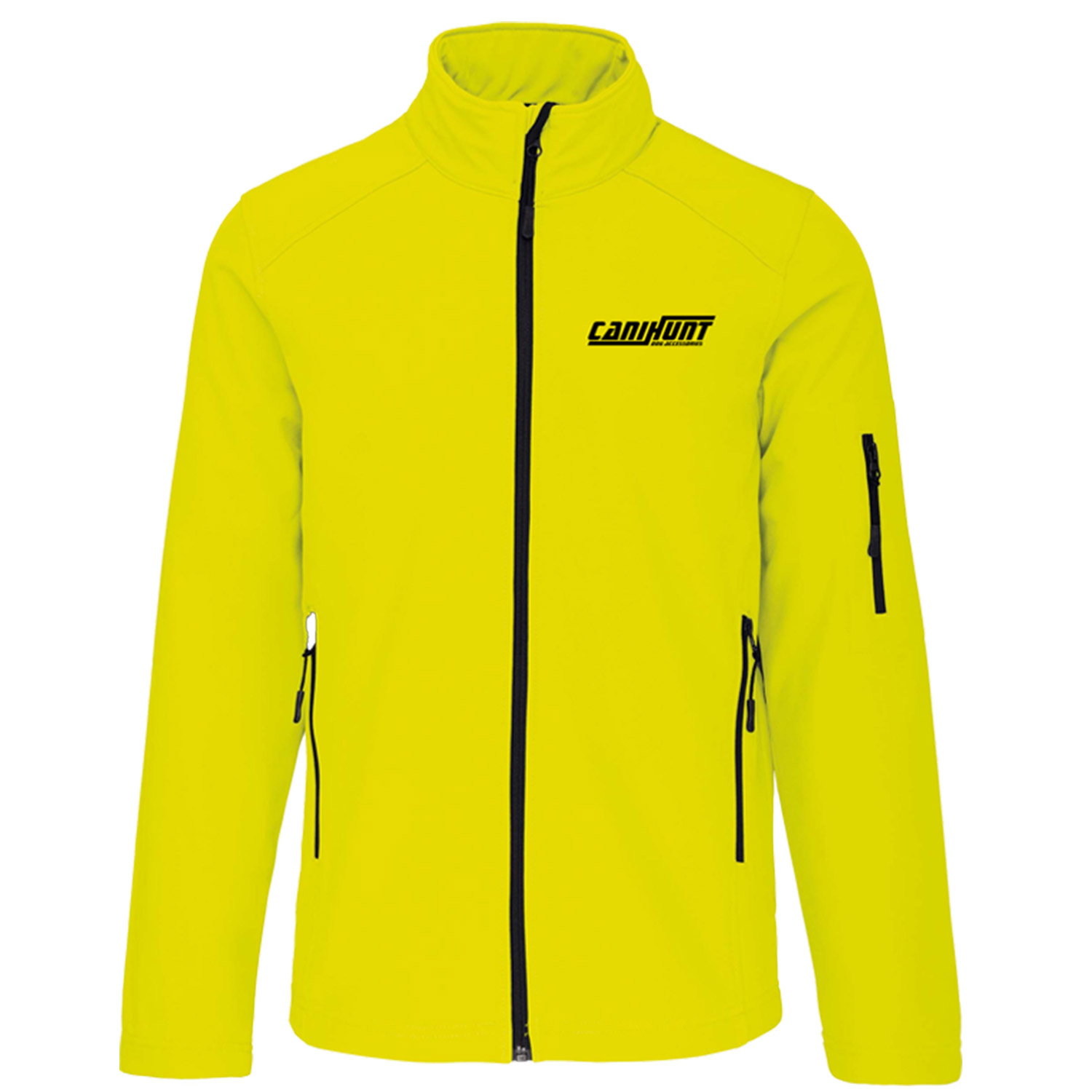 Canihunt Softshell giacca uomo impermeabile arancione