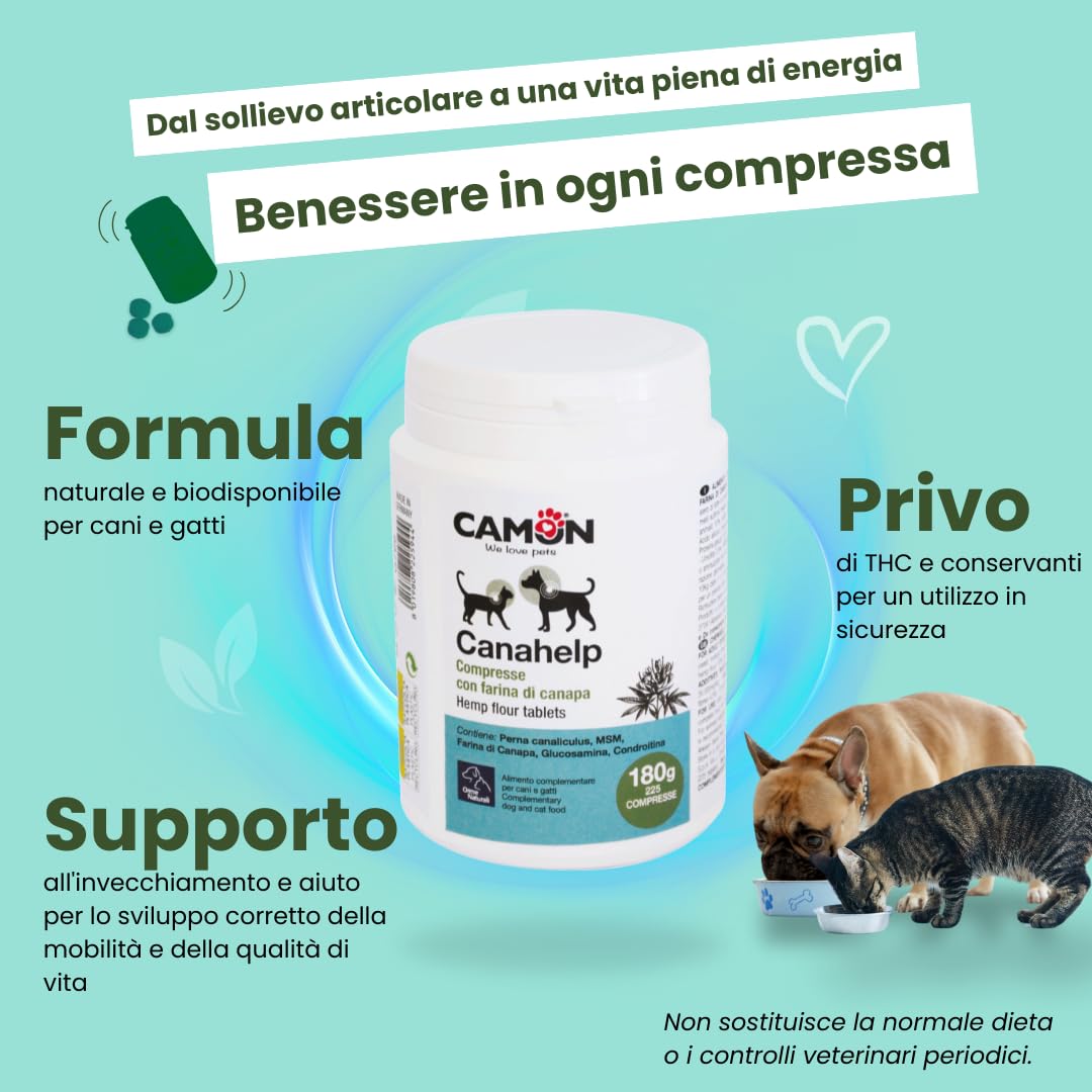 Camon Canahelp Integratore 225 Compresse Articolazioni