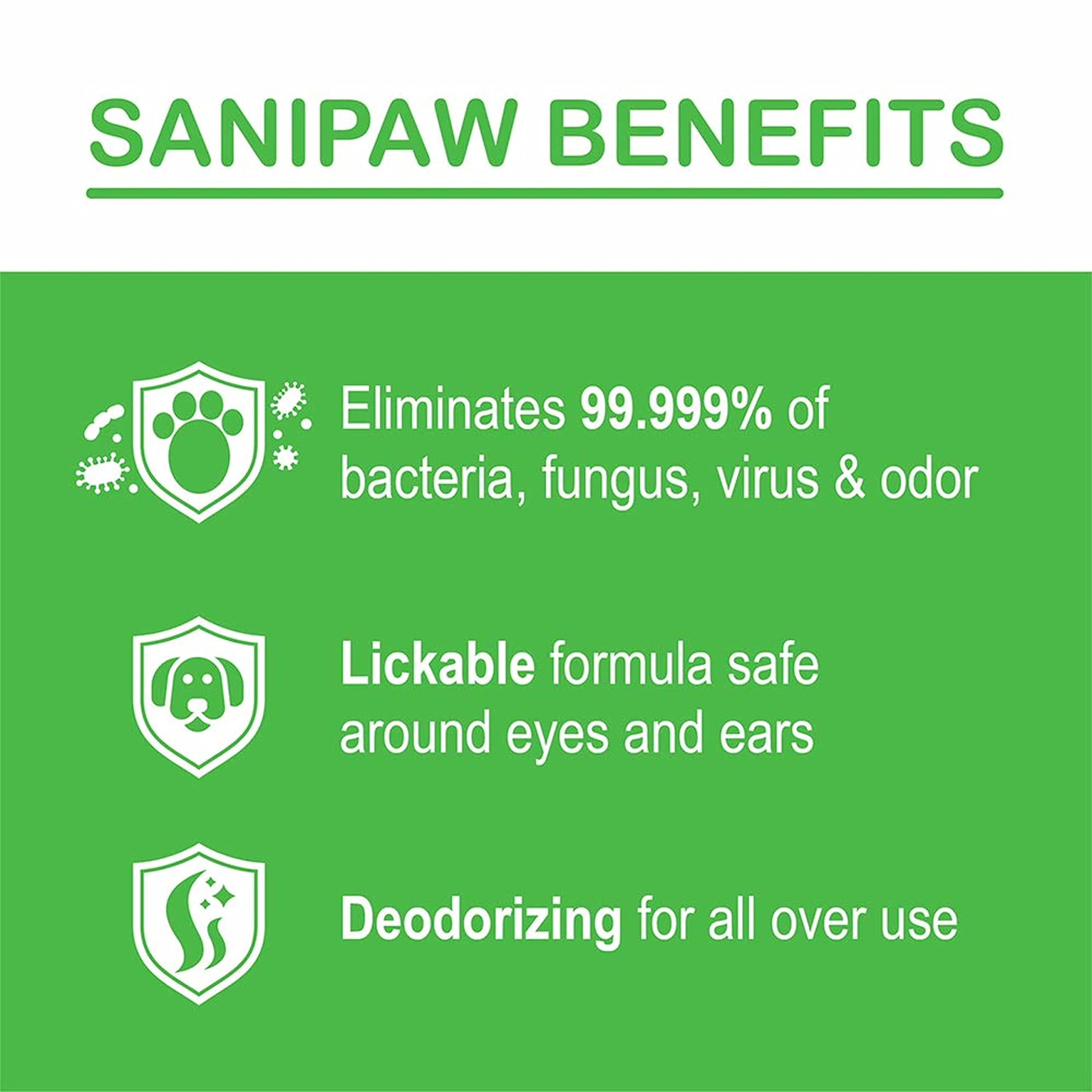 Pawz SaniPaw Spray igienizzante zampe cane 8 oz