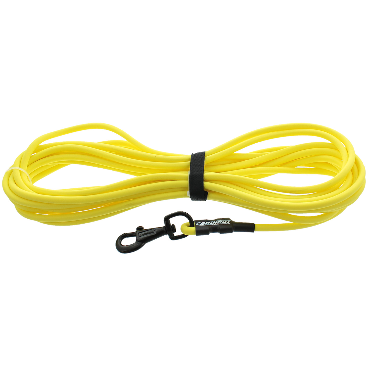 Canihunt X-Treme lunghina per cane PVC gialla 8 mm