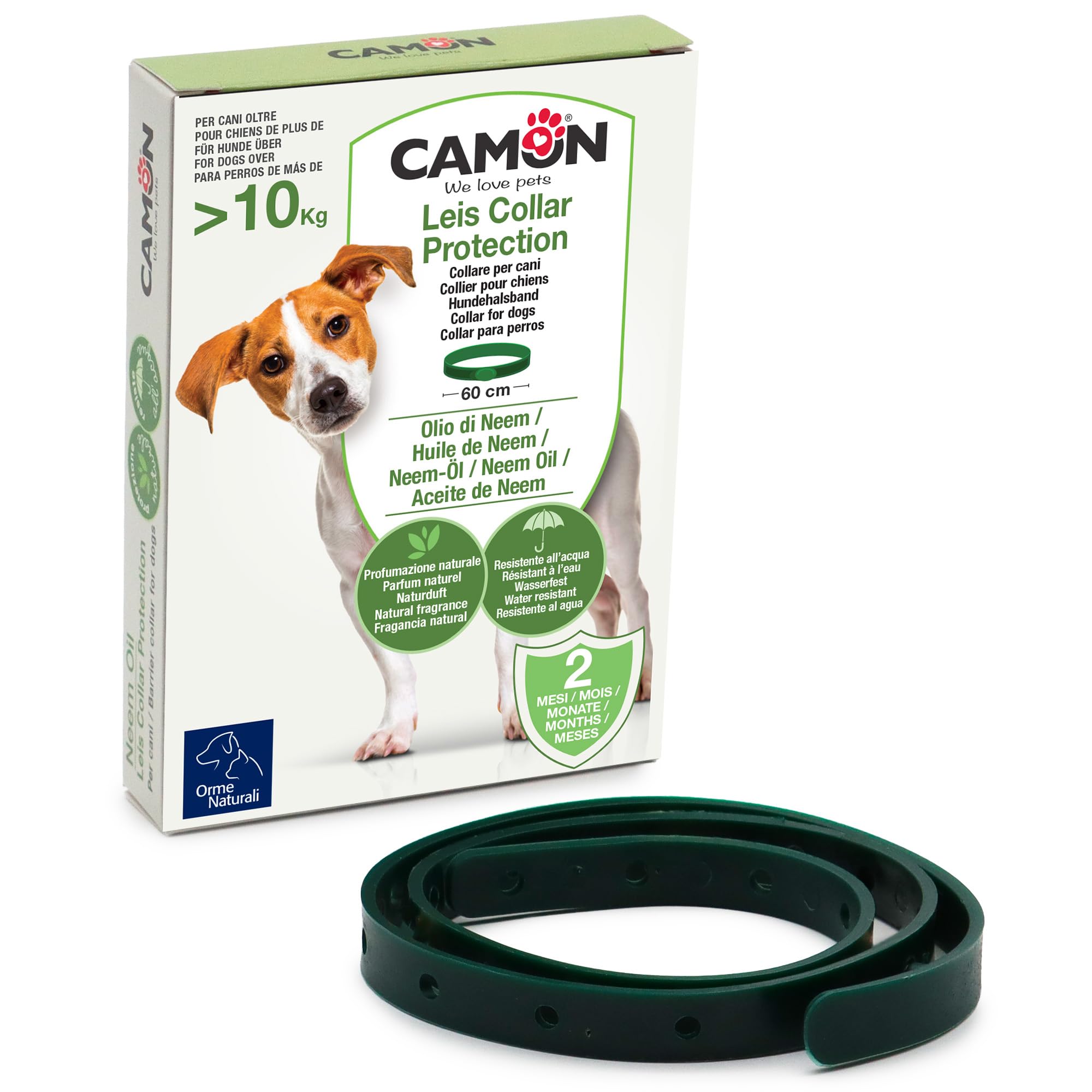 Camon salviette detergenti cani e gatti neem 40 pezzi