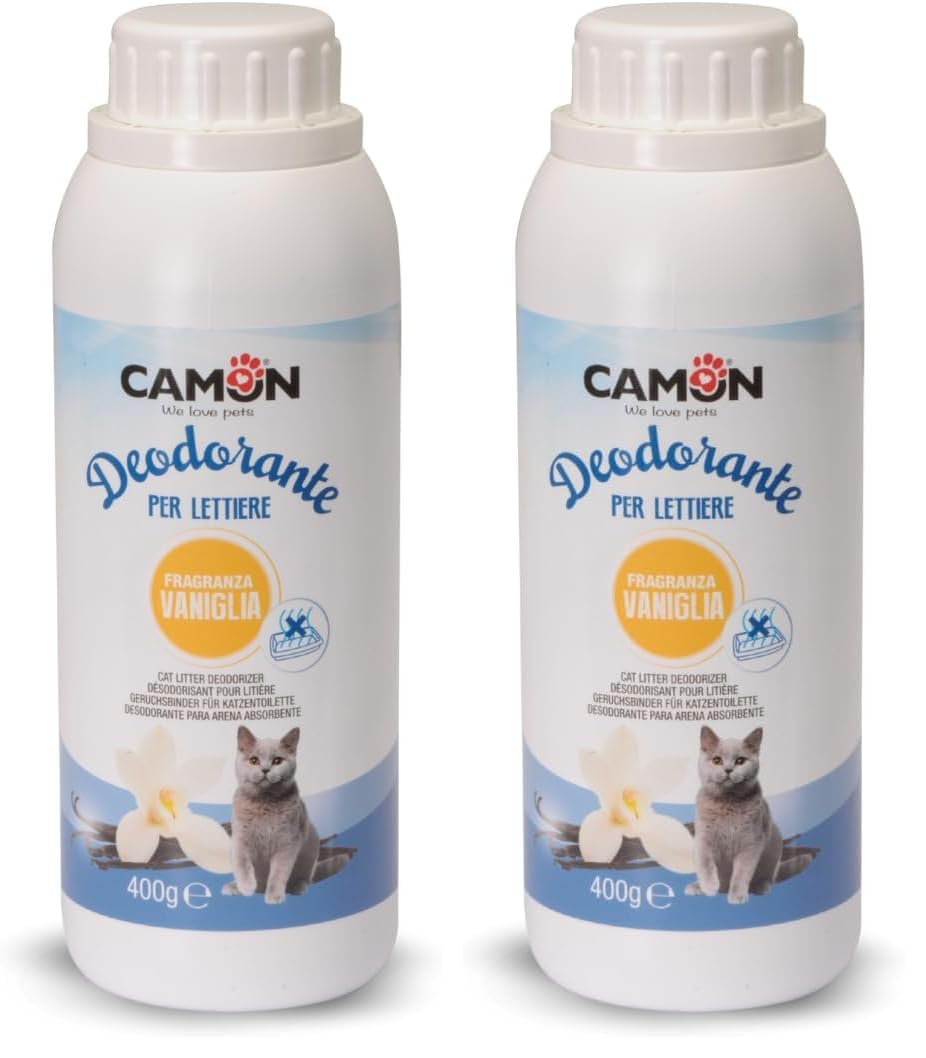 Camon Deodorante Spray al Talco 300ml per Cani e Gatti