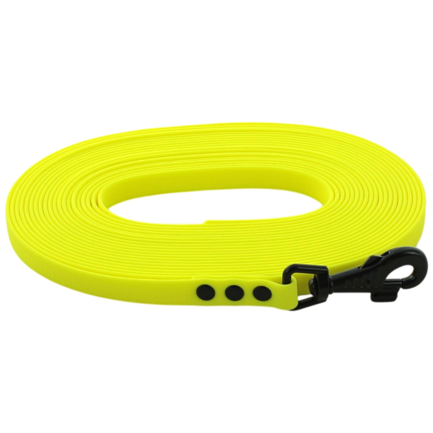 Canihunt Hexa Lunghina Cane 16 mm Impermeabile con Moschettone