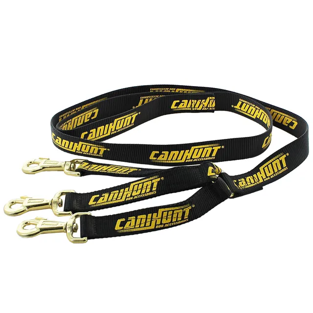 Canihunt Hunter guinzaglio triplo 3 cani 150 cm poliestere