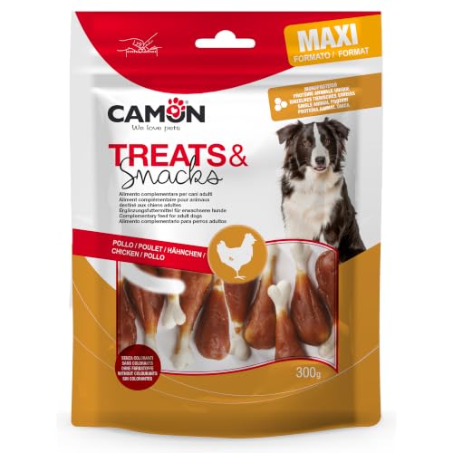 Camon Treats Snack Cani Coscette Pollo 300 g