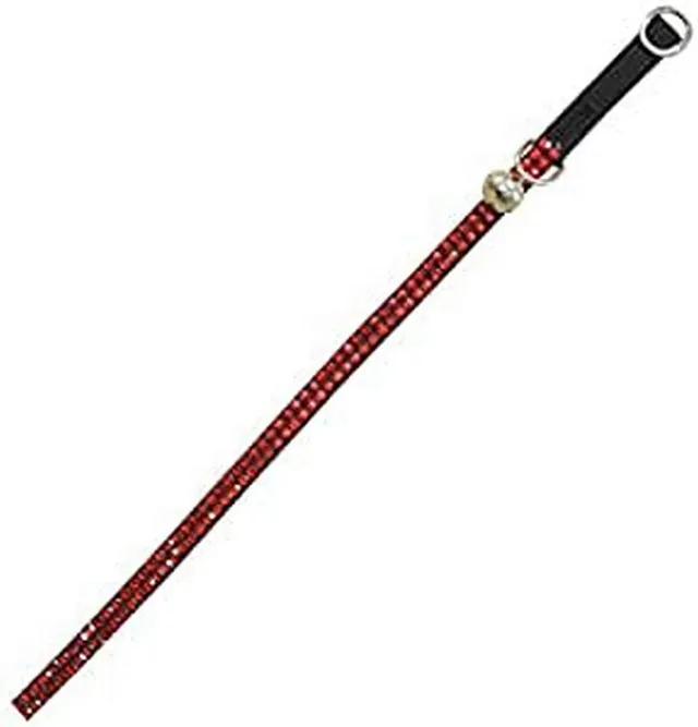 Arppe Crystals 4141011001 collare gatto rosso anti-soffocamento