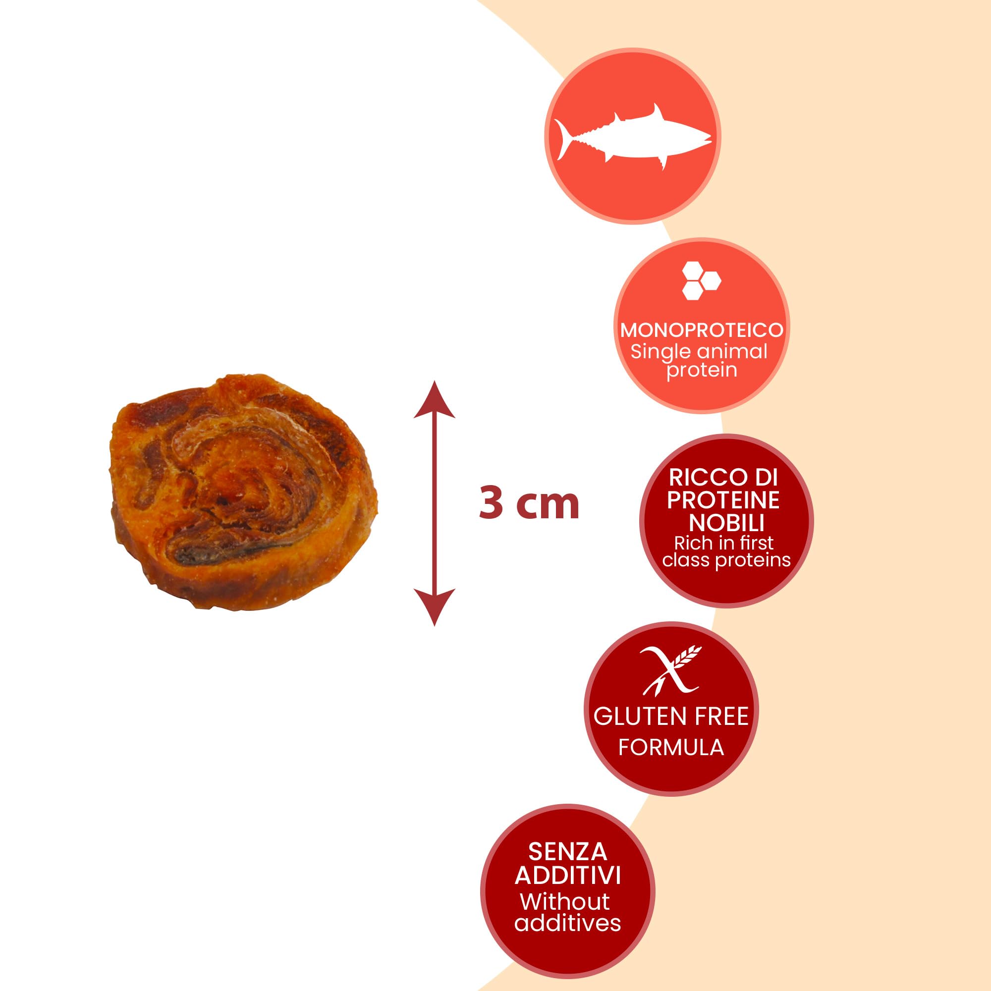 Camon Protection Treats & Snacks Monetine salmone snack cani 80 g